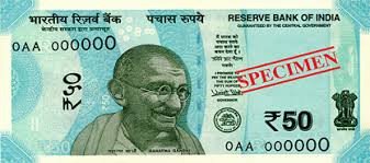 INR 50 Bills